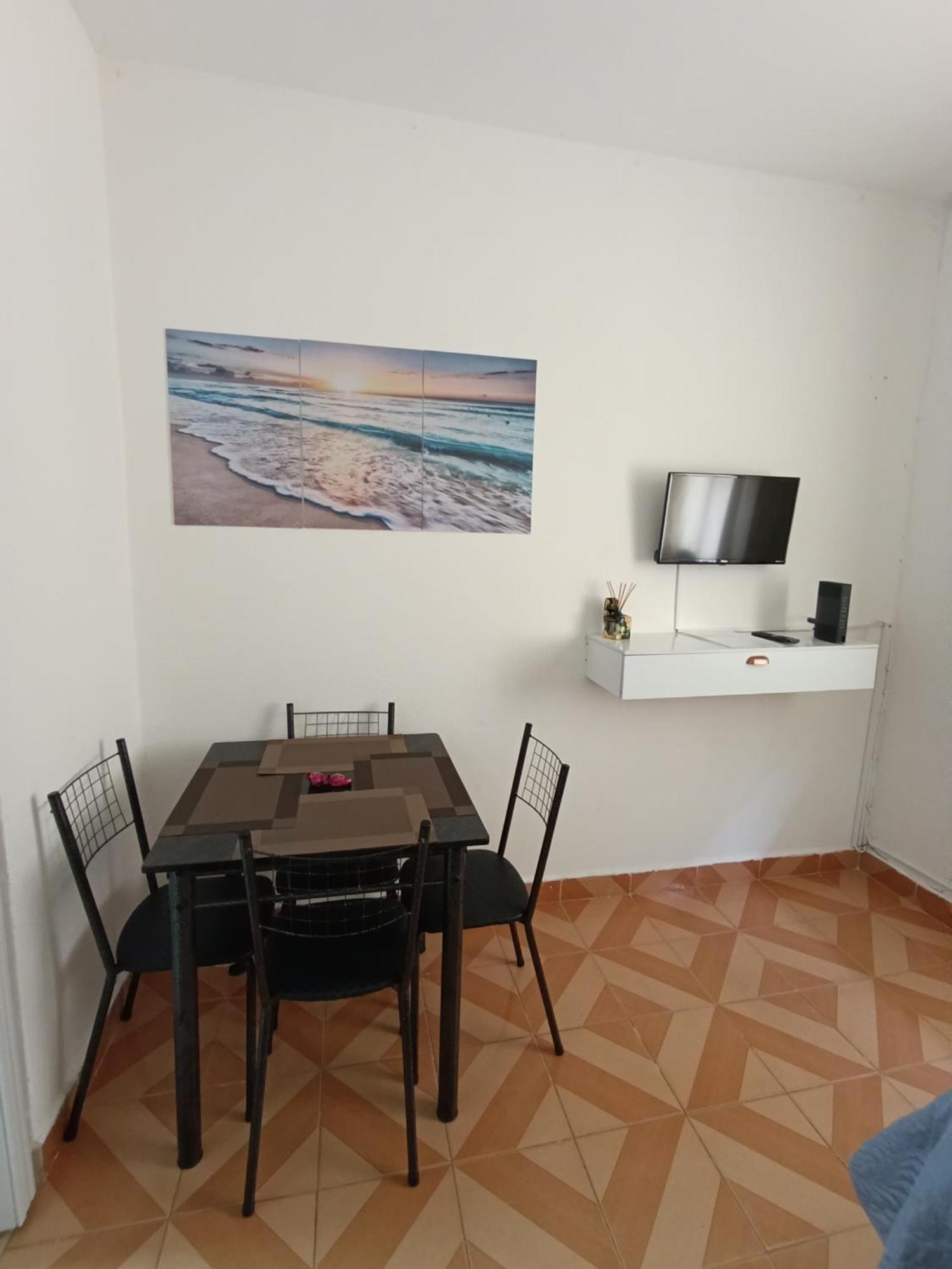 Ferienwohnung Kitnet Gonzaguinha São Vicente Exterior foto